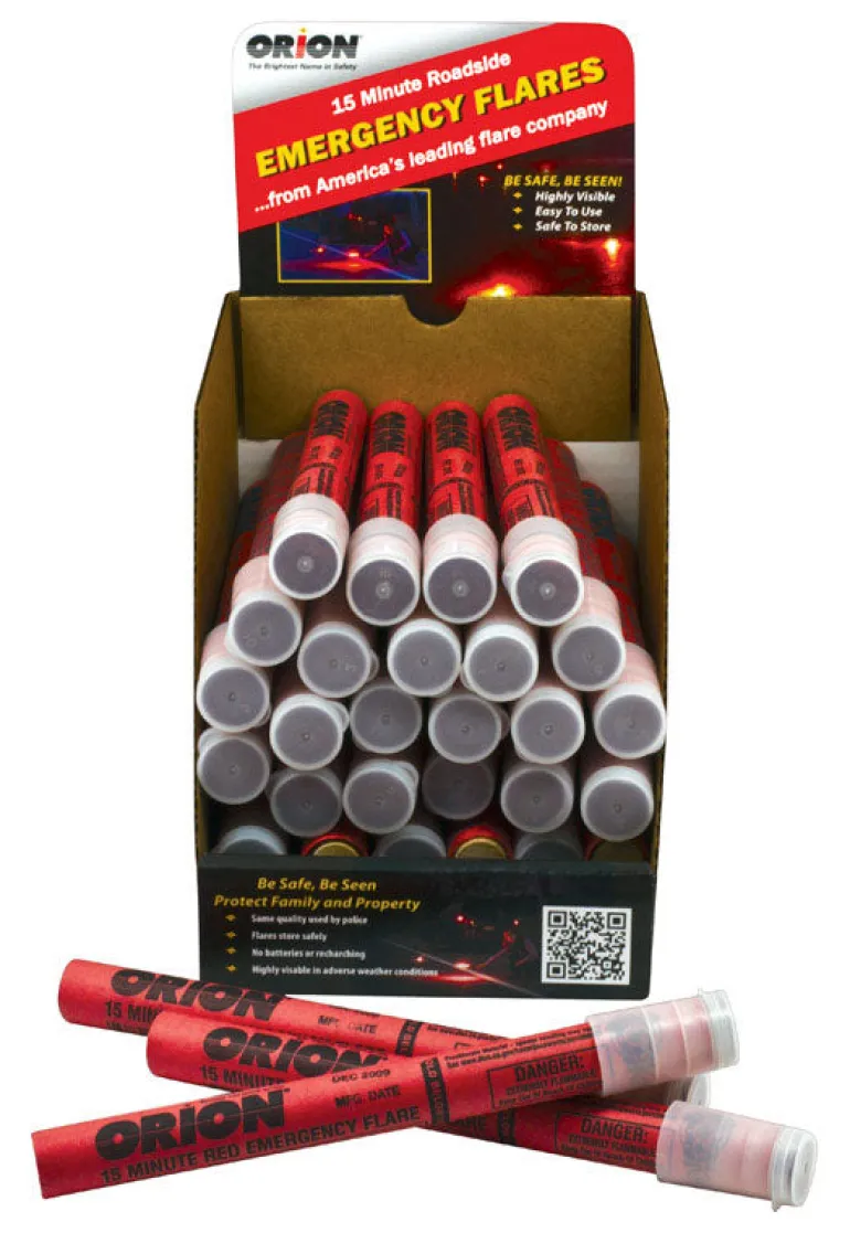 Orion 36 pc Safety Flares (Pack of 36)