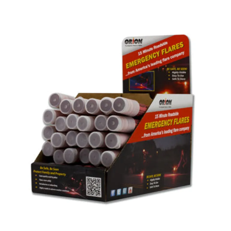 Orion 36 pc Safety Flares (Pack of 36)