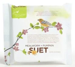 Pacific Bird & Supply Co Inc Pb-0028 12.5 Oz Pumpkin Mealworm Suet Cake