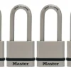 PADLOCK 1-3/4" SS 4PK