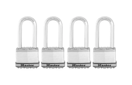 PADLOCK 2"LCK2.5"SKL 4PK