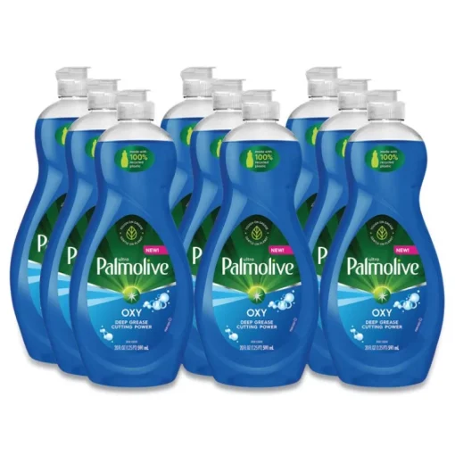 Palmolive Ultra Oxy Liquid Dish Soap Power Degreaser 20 oz. (Pack of 9)