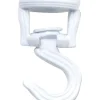 Panacea White Steel 3-9/16 in. H Swivel Swag Hook 1 pk