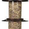 Panorama Plastic Bird Feeder Brown 4.5 lb