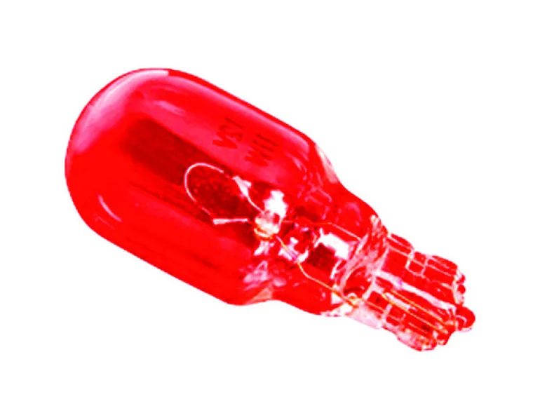 Paradise 4 W T5 Low Voltage Incandescent Bulb Wedge Red 4 pk
