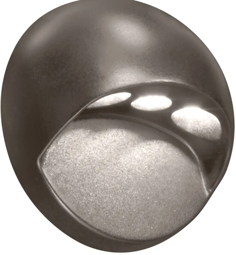 Paradise Black Low Voltage 1.3 W LED Deck Light 1 pk