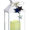 Paradise Lighting Plastic Star Flameless Lantern White (Pack of 9).