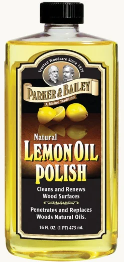 Parker & Bailey Lemon Scent Lemon Oil 16 oz. Liquid (Pack of 6)