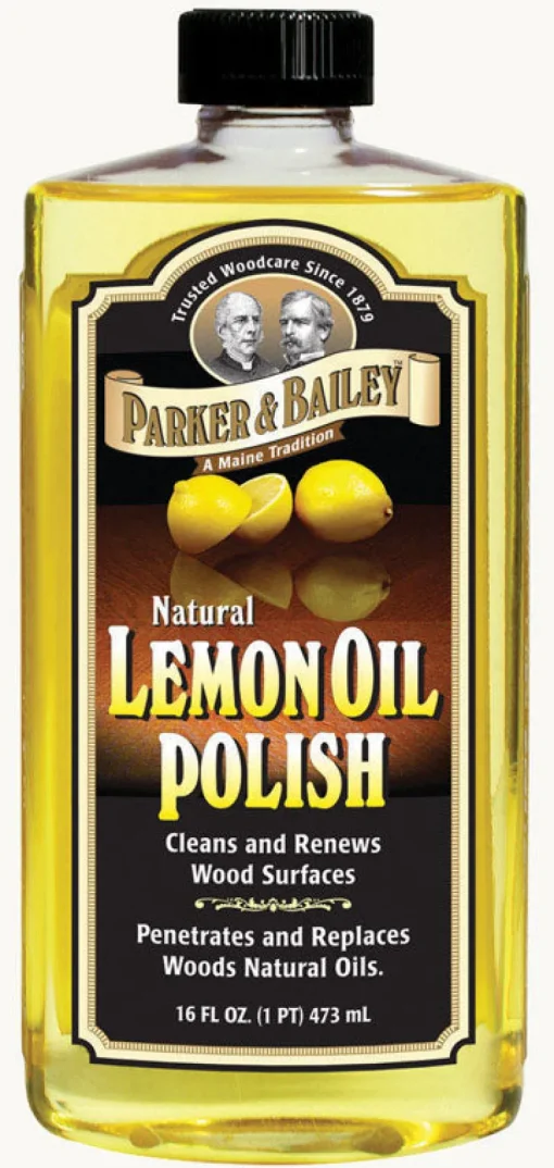 Parker & Bailey Lemon Scent Lemon Oil 16 oz. Liquid (Pack of 6)