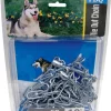 PDQ Silver Steel Dog Tie Out Chain Large