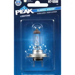 Peak Classic Vision Halogen High/Low Beam Automotive Bulb H7