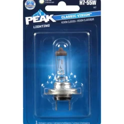 Peak Classic Vision Halogen High/Low Beam Automotive Bulb H7