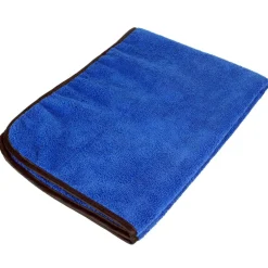 Peak Cotton/Polyester Blue Microfiber Drying Towel 0.5 Thick x 24 L x 16 W in.