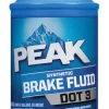 Peak Glycol-Based DOT 3 Approved Brake Fluid 12 oz. for Disc and Drum