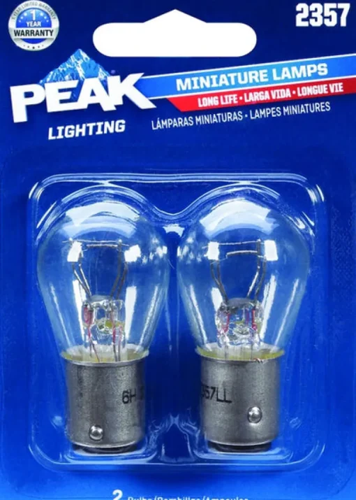 Peak Incandescent Parking/Stop/Tail/Turn Miniature Automotive Bulb 2357