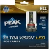 Peak Ultra Vision LED Fog Automotive Bulb H11