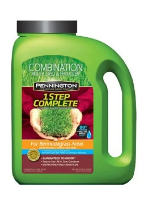 Pennington Seed 1-Step Complete, Smart Seed Bermuda Mulch , Seed And Fertilizer 3 Lb.