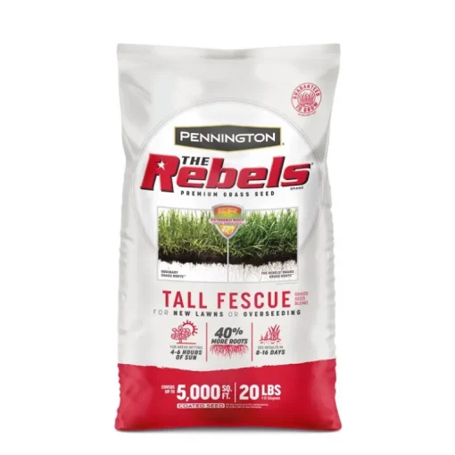 Pennington The Rebels Tall Fescue Grass Sun or Shade Grass Seed 20 lb
