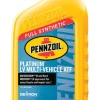 PENNZOIL Platinum ATF+4 Automatic Transmission Fluid 1 qt. (Pack of 6)