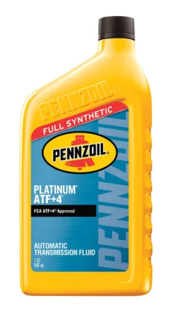Pennzoil Platinum ATF+4 Grade Automatic Synthetic Transmission Fluid 1 qt. (Pack of 6)