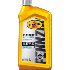 PENNZOIL Platinum 10W-30 4 Cycle Engine Synthetic Motor Oil 1 qt. (Pack of 6)