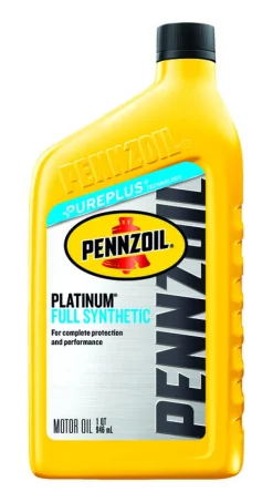 PENNZOIL Platinum 10W-30 4 Cycle Engine Synthetic Motor Oil 1 qt. (Pack of 6)