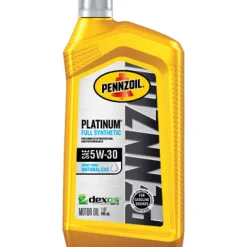 PENNZOIL Platinum 5W-30 4 Cycle Engine Synthetic Motor Oil 1 qt. (Pack of 6)