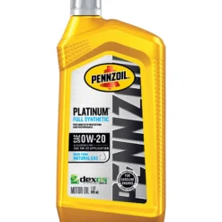 PENNZOIL Platinum 0W-20 4 Cycle Engine Synthetic Motor Oil 1 qt. (Pack of 6)