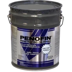 Penofin Blue Semi-Transparent Redwood Oil-Based Wood Stain 5 gal.