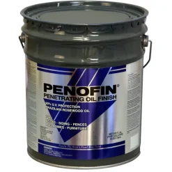 Penofin Blue Semi-Transparent Redwood Oil-Based Wood Stain 5 gal.