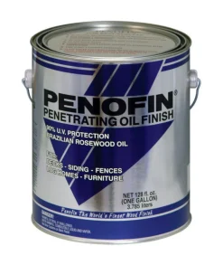 Penofin Blue Semi-Transparent Cedar Oil-Based Wood Stain 1 gal. (Pack of 4)