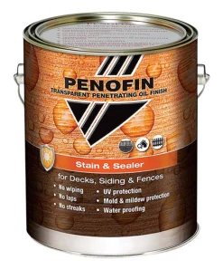 Penofin Semi-Transparent Matte Dark Walnut Oil-Based Stain and Sealer 1 gal. (Pack of 4)