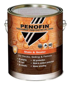 Penofin Semi-Transparent Matte Mission Brown Oil-Based Stain and Sealer 1 gal. (Pack of 4)