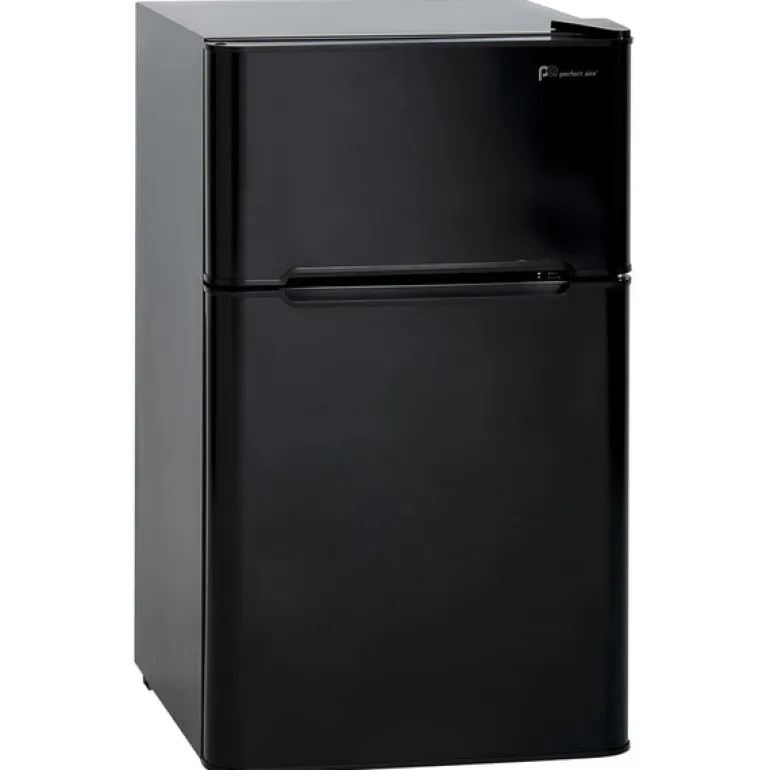 Perfect Aire 3.3 cu ft Black Steel Mini Refrigerator 110 W