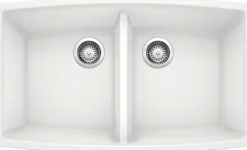 Performa Equal Double Bowl - Metallic Gray