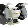 Performance Cast Iron Gray Corded Bench Grinder 115V 3450 RPM 3/4 HP, 8 Dia. x 10.1 W in.