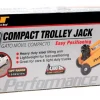 Performance Tool Manual 2 ton Automotive Trolley Jack