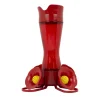 Perky-Pet Hummingbird 8 oz Plastic Pinch Waist Nectar Bird Feeder 4 ports