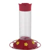 Perky-Pet Hummingbird 16 oz. Glass Nectar Feeder 4 ports (Pack of 2)