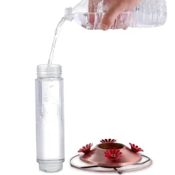 Perky-Pet Hummingbird 12 oz. Copper/Glass Nectar Feeder 4 ports (Pack of 2)