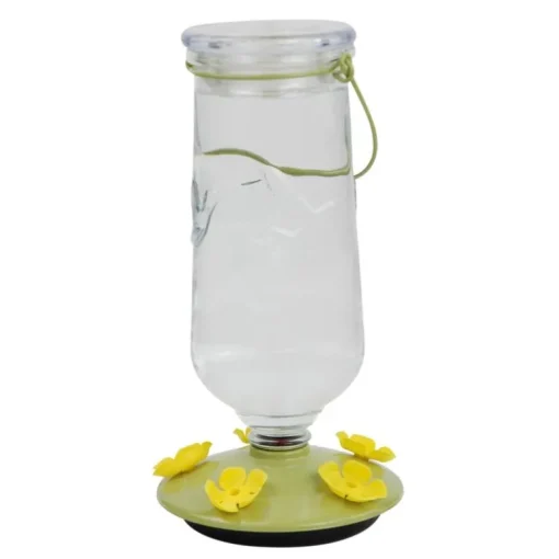 Perky-Pet Hummingbird 32 oz. Glass/Plastic Desert Bloom Nectar Feeder 5 ports (Pack of 2)
