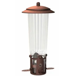 Perky-Pet Squirrel-Be-Gone Wild Bird 4 lb. Plastic Max Bird Feeder 4 ports