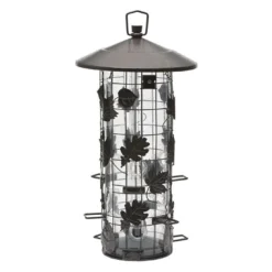 Perky-Pet Wild Bird 8 lb. Metal/Plastic Bird Feeder 9 ports (Pack of 2)