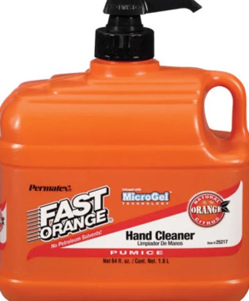 Permatex Fast Orange Citrus Scent Pumice Lotion Hand Cleaner 64 oz