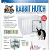 Pet Lodge Galvanized Steel Rabbit Hutch Silver 16 in. H X 24 in. W X 24 in. D