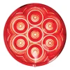 Peterson Red Round Stop/Tail/Turn Light Kit