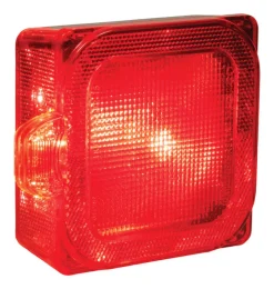 Peterson Red Square License/Stop/Tail LED Light
