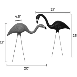 2-Pk. Pink Flamingos