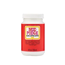 Plaid Mod Podge Gloss White Decoupage 8 Oz.