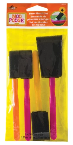 Plaid Mod Podge multiple sizes in. W Assorted Decoupage Brush Set (Pack of 3)